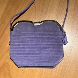 Albanese Roma clutch purse with shoulder strap